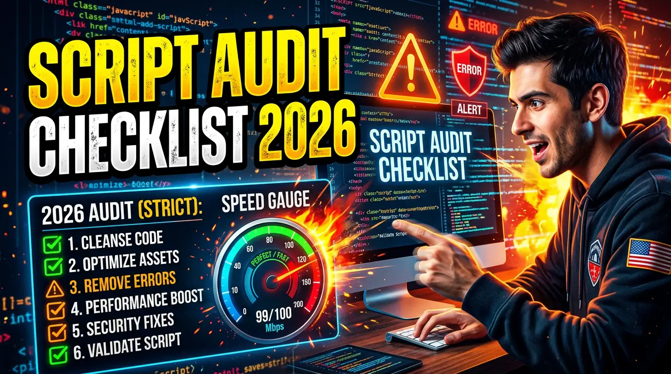 Third-Party Script Audit Checklist 2026: Stop Tags From Slowing Your Website