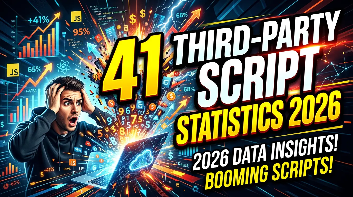 41 Third-Party Script Statistics 2026: Tags, Trackers, Speed & Risk