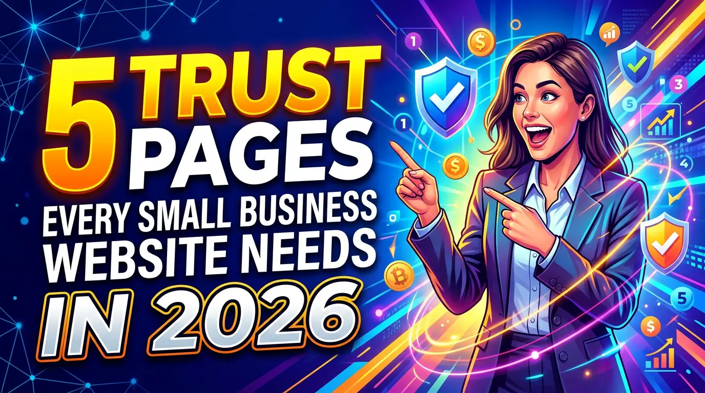 5 Trust Pages Every Small Business Website Needs in 2026