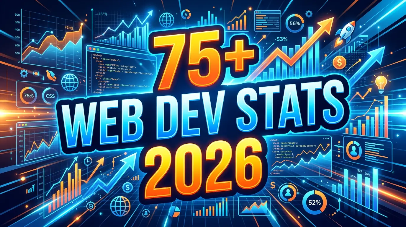 75+ Web Development Industry Statistics for 2026 (Market Size, Salaries, Trends)