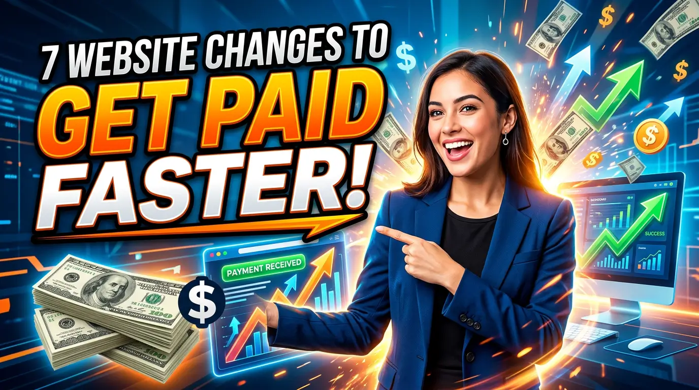 7 Website Changes That Help Small Businesses Get Paid Faster