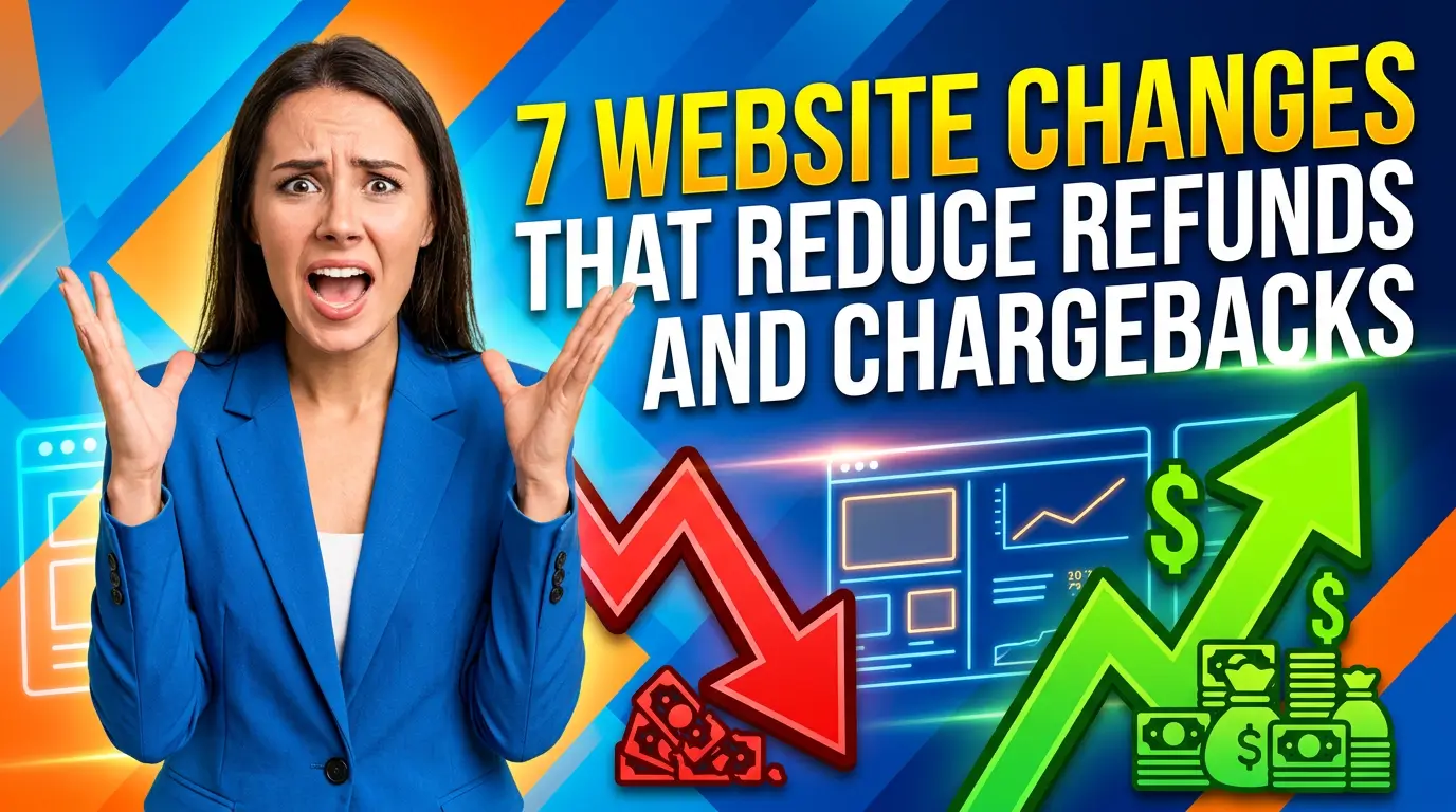 7 Website Changes That Reduce Refunds and Chargebacks