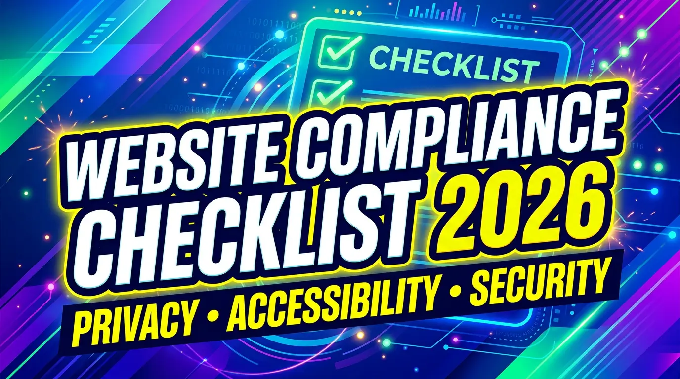 Website Compliance Checklist for Small Business: 2026 Privacy, Accessibility & Security Basics