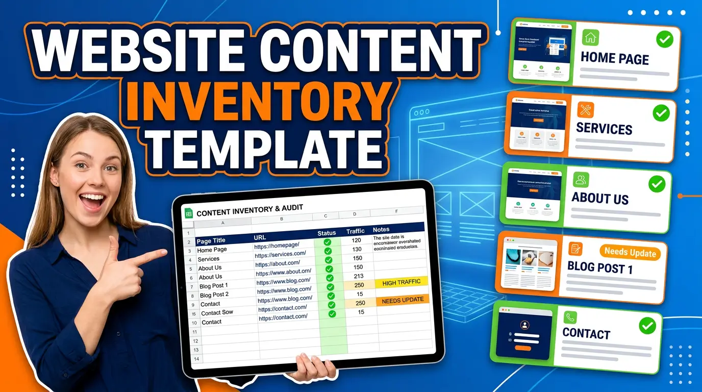 Website Content Inventory Template: Audit Every Page in 2026