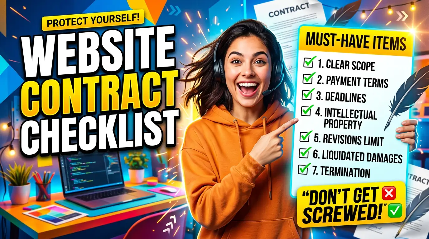 Website Contract Checklist: 27 Clauses Every Business Should Review Before Signing