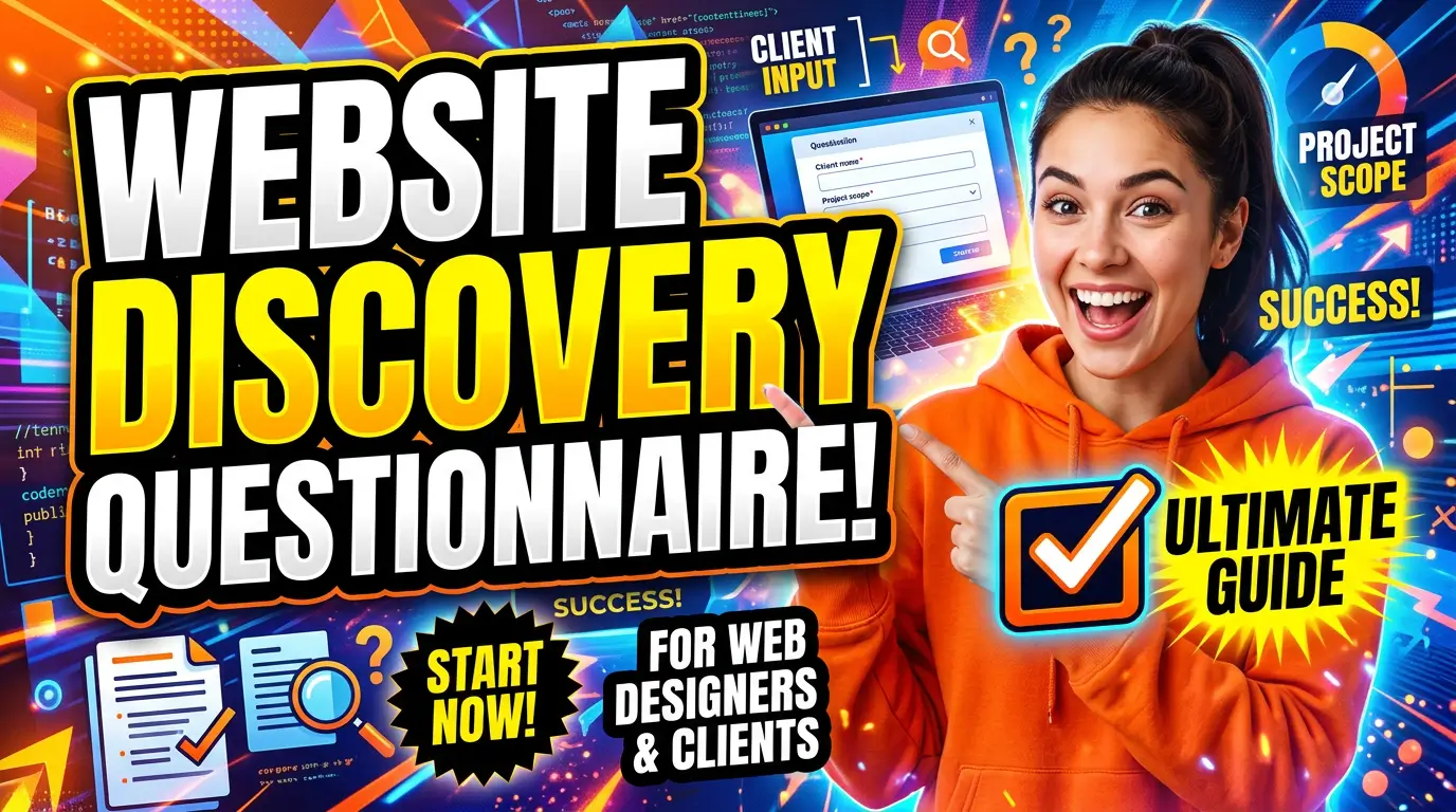 Website Discovery Questionnaire: 85 Questions to Scope Better Web Projects