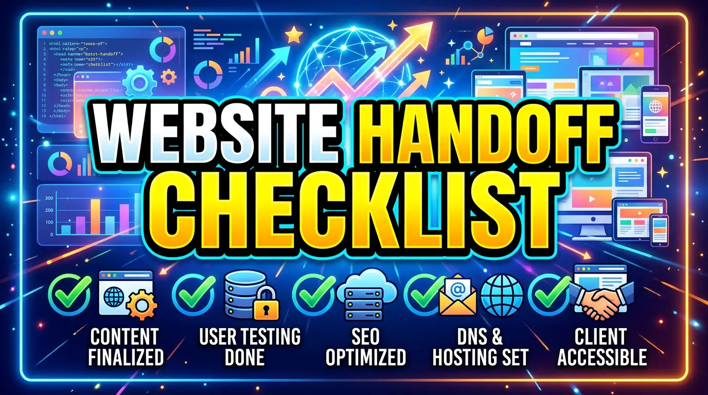 Website Handoff Checklist: 87 Things Your Agency Should Give You Before Launch