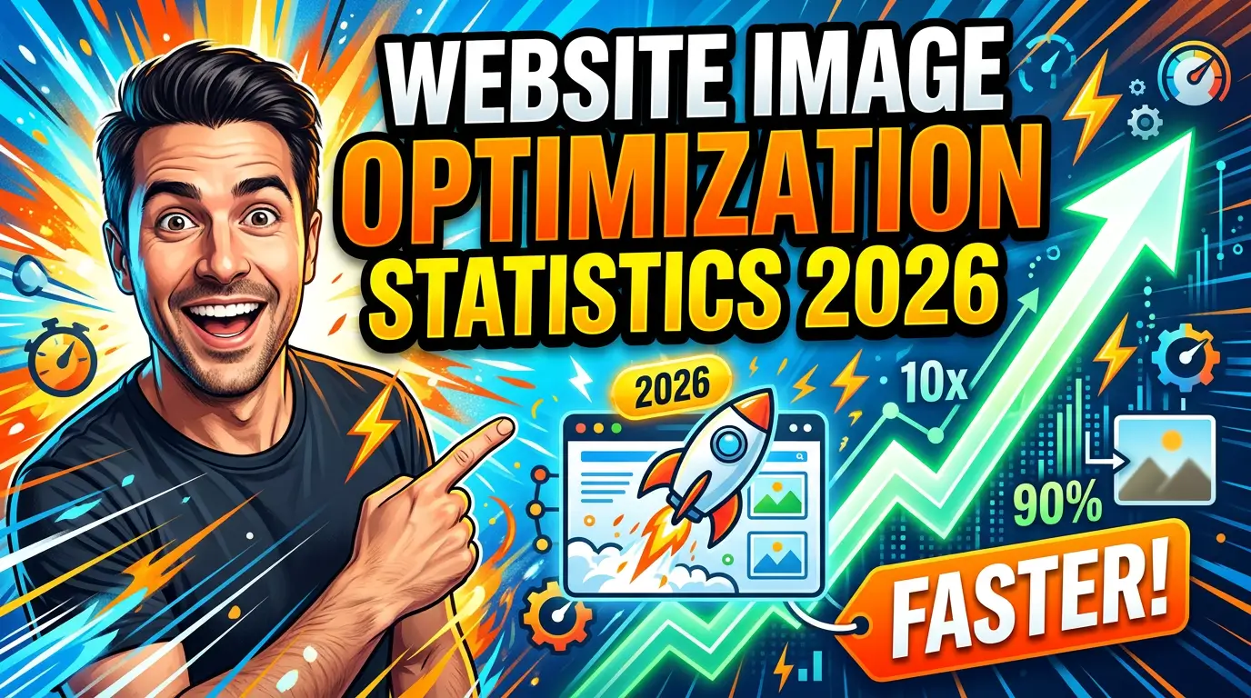 55 Website Image Optimization Statistics 2026: Formats, LCP, Page Weight & SEO