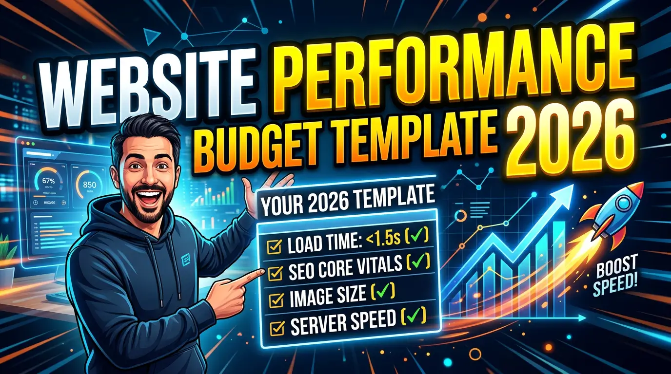 Website Performance Budget Template 2026: Speed Benchmarks, Page Weight Limits, and QA Checklist