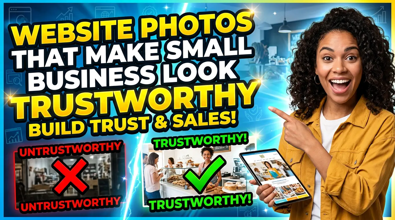 Website Photos That Make Small Businesses Look Trustworthy