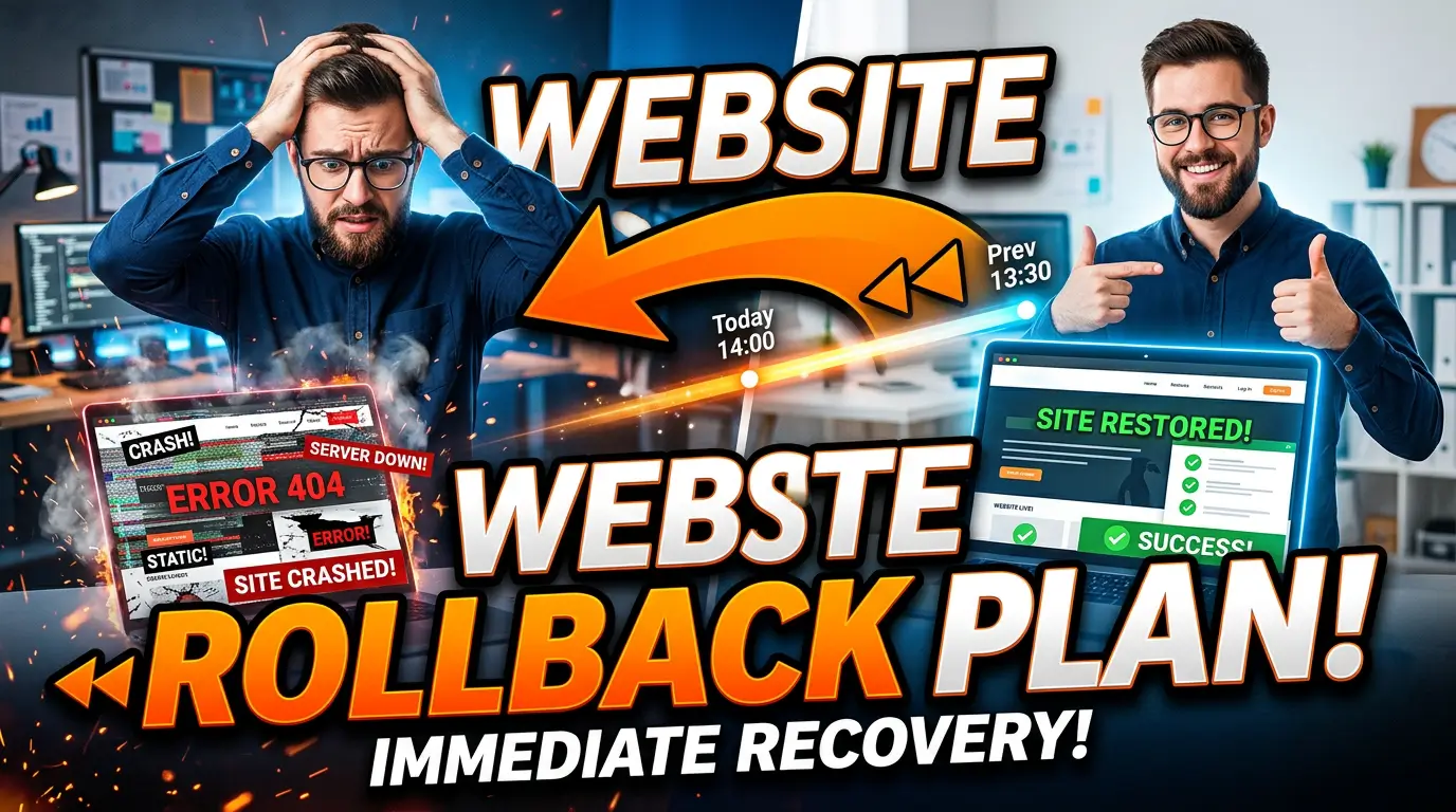 Website Rollback Plan: A Small Business Emergency Playbook