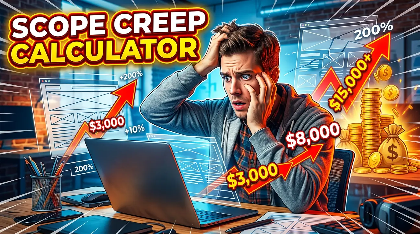 The Website Scope Creep Calculator: A 12-Point Change Request Framework for 2026