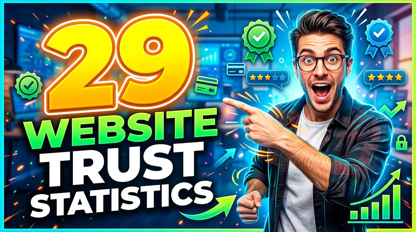 29 Website Trust Statistics That Explain Why Visitors Bounce, Buy, or Reach Out