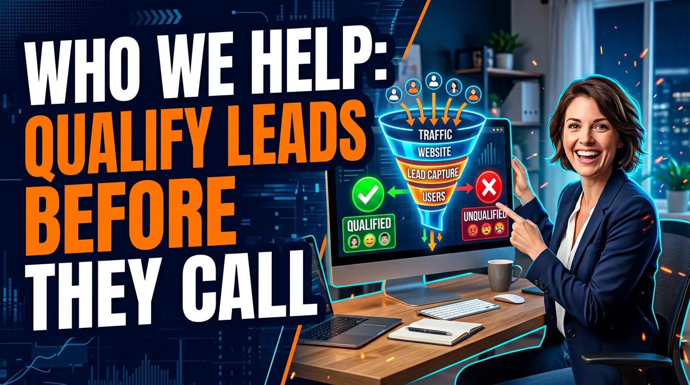 Build a 'Who We Help' Page That Qualifies Leads Before They Call