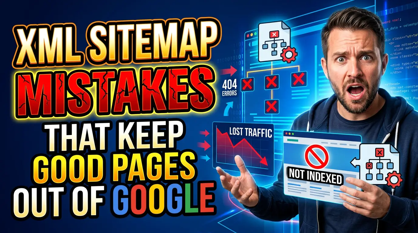XML sitemap mistakes for small business SEO
